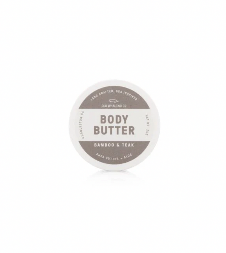 Travel Bamboo & Teak Body Butter (2oz)