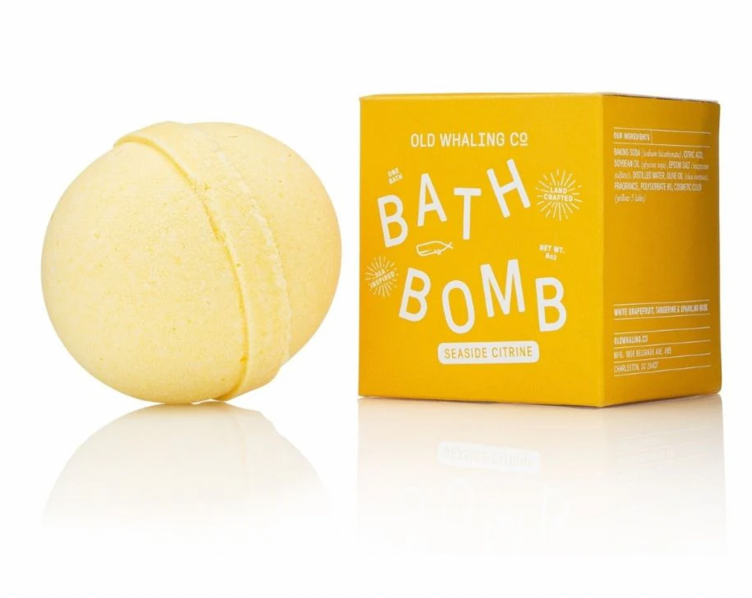 Seaside Citrine Bath Bomb