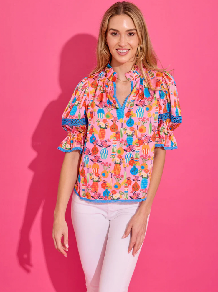 Lottie Top | Pink Chantilly
