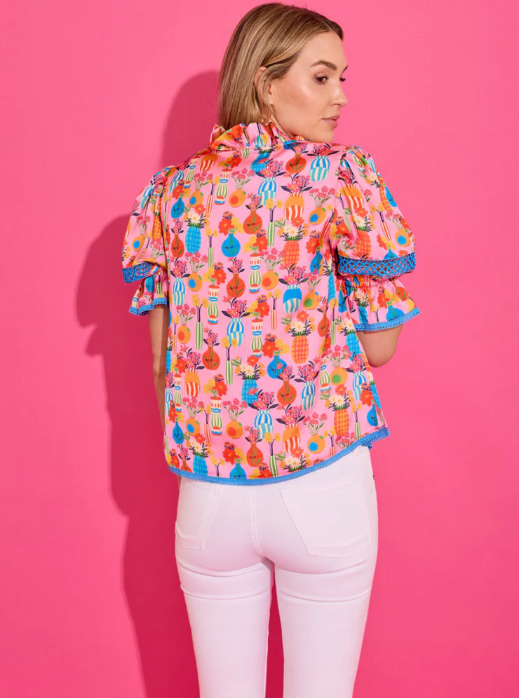 Lottie Top | Pink Chantilly