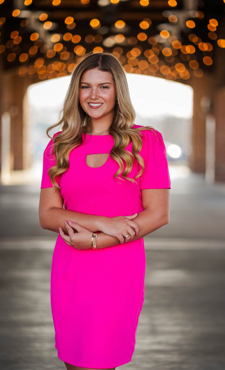 Brantlee Dress | Fuchsia