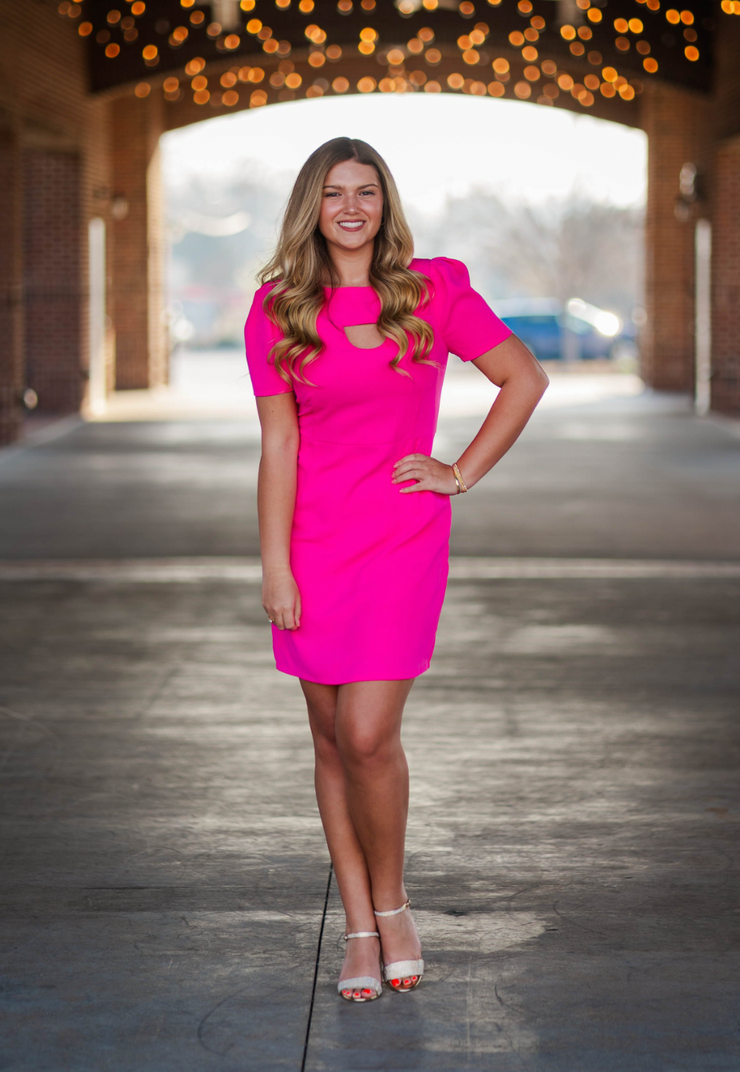 Brantlee Dress | Fuchsia