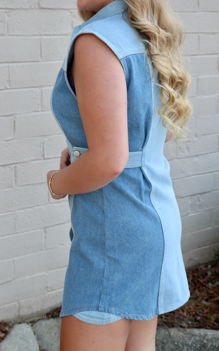 Stapleton Two Tone Dress