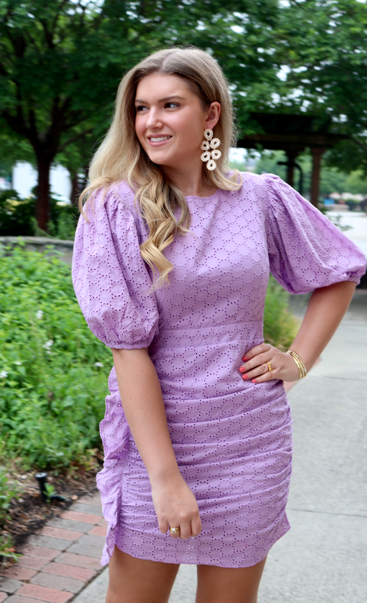 Lilac Lace Dress