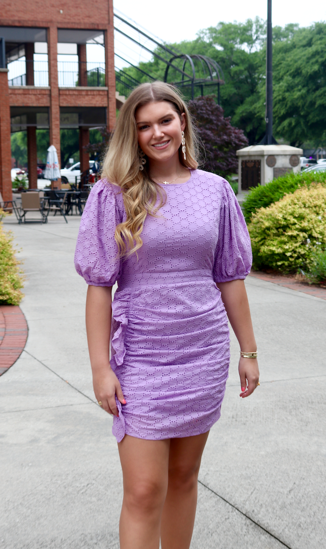 Lilac Lace Dress