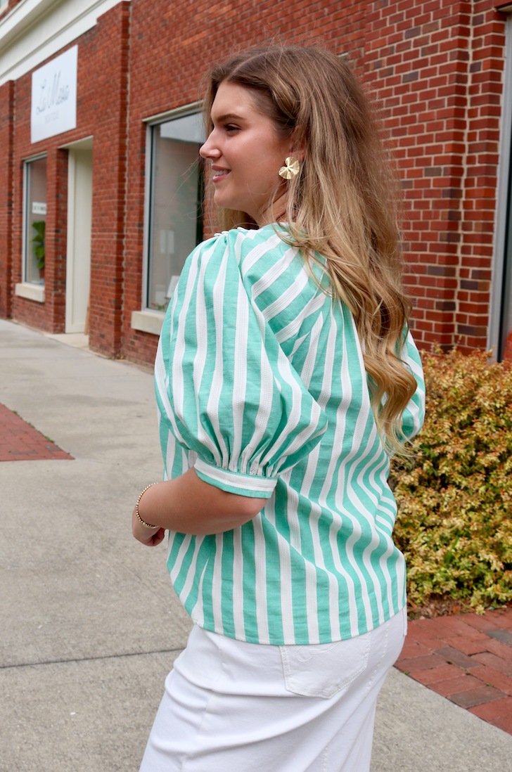 Famers Market Stripe Top
