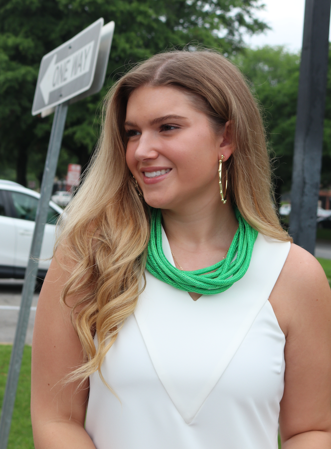 8 Strand Necklace | Green