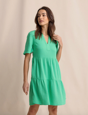 Harper Short Sleeve Dress | Simply Green