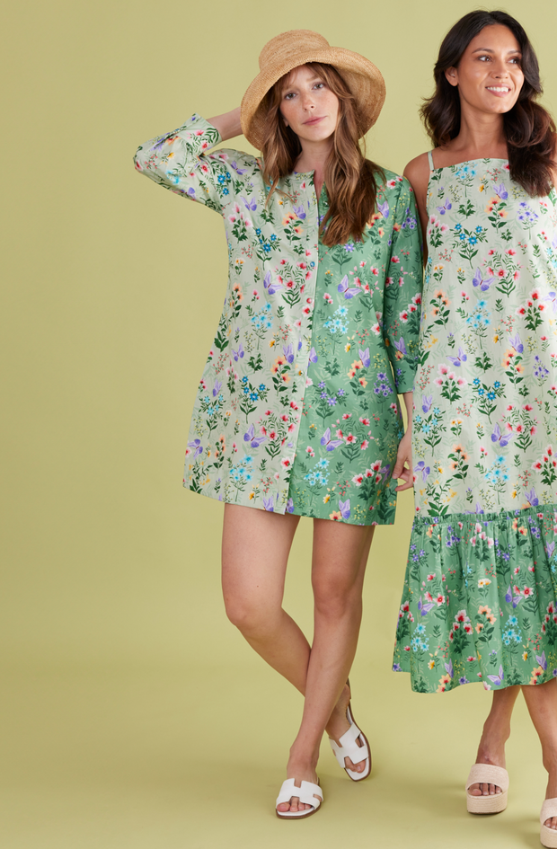 Paloma Dress | Mixed Botanical