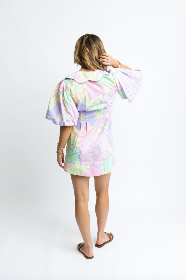Iris Floral Dress