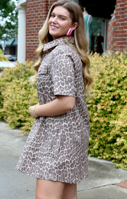 Go Wild Denim Dress