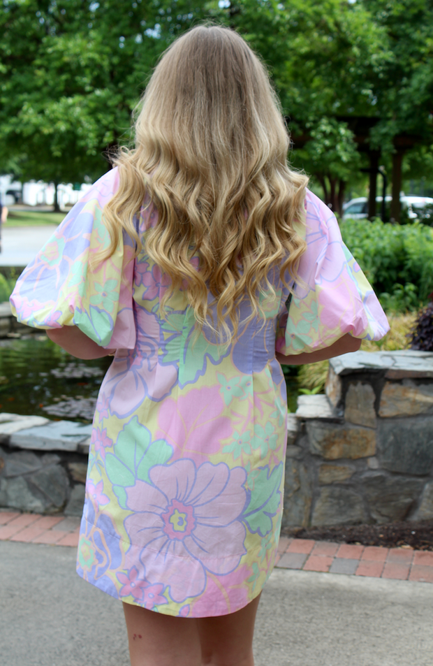Iris Floral Dress