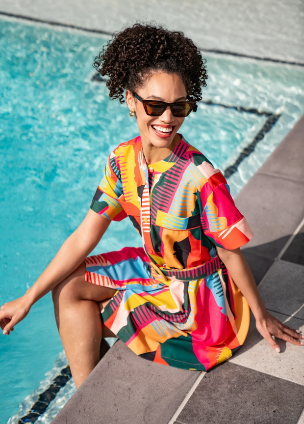 Hayden Dress | Gulf Palm