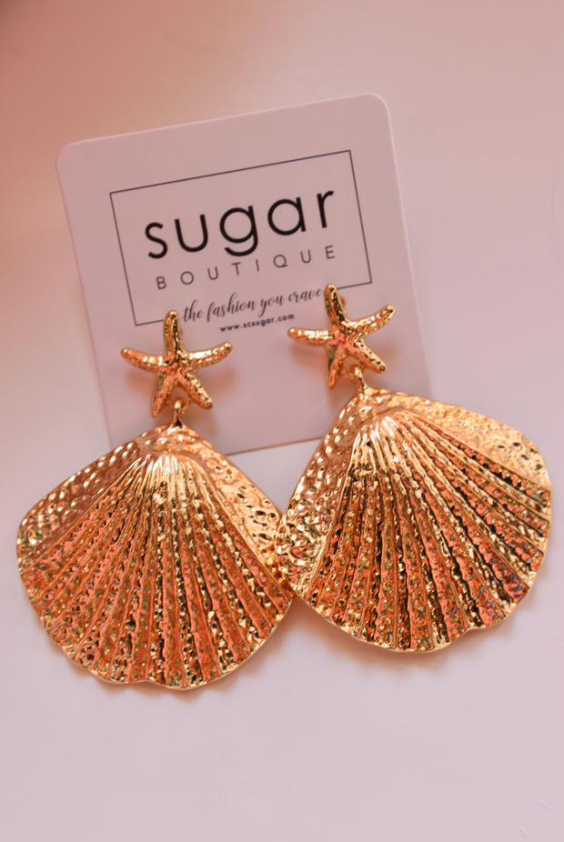 Shore Thing Shell Earring