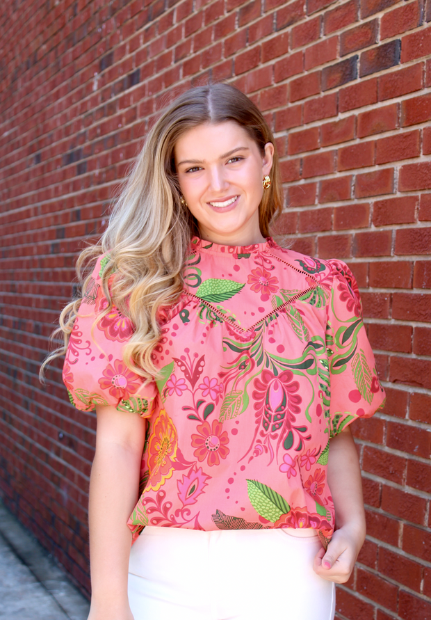 Bali Floral Top