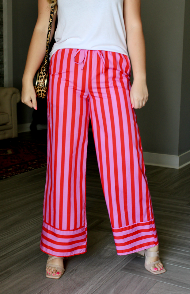 Strawberry Stripe Pant