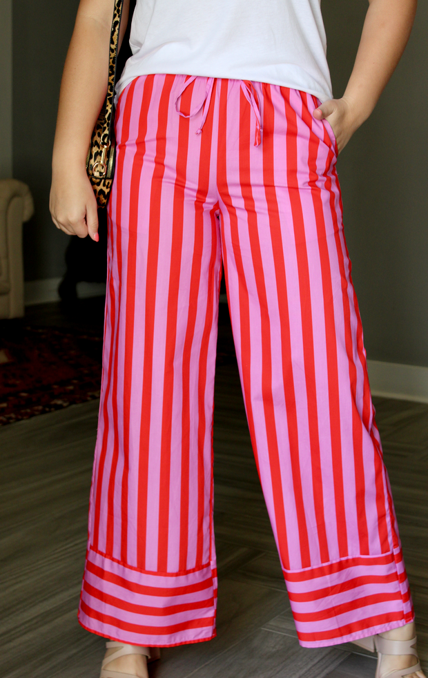 Strawberry Stripe Pant