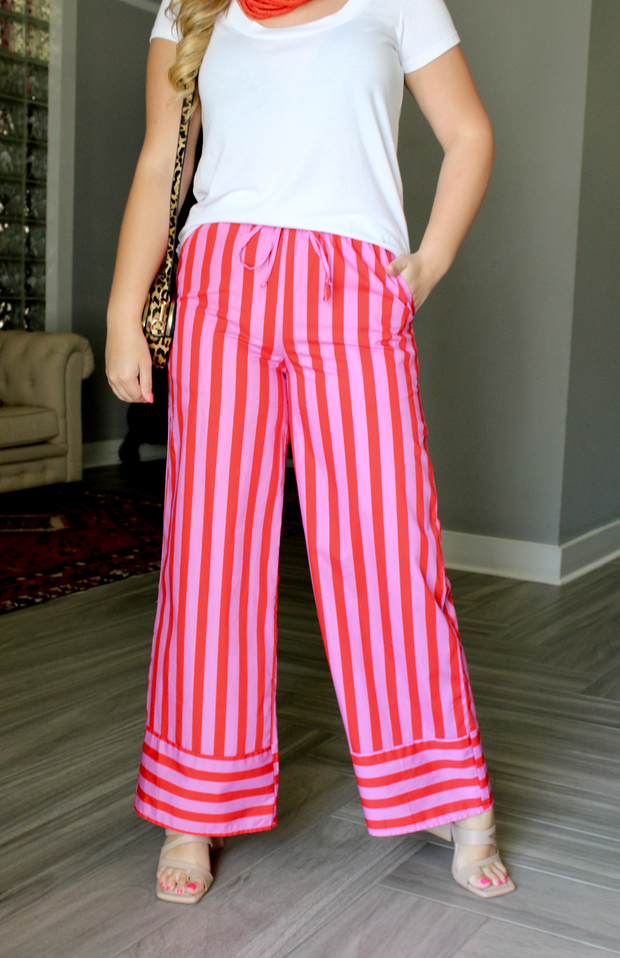 Strawberry Stripe Pant