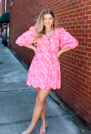 Sweet Savannah Scallop Dress