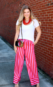 Strawberry Stripe Pant