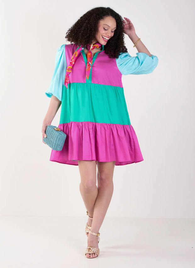 Frankie Dress | Bangle Colorblock