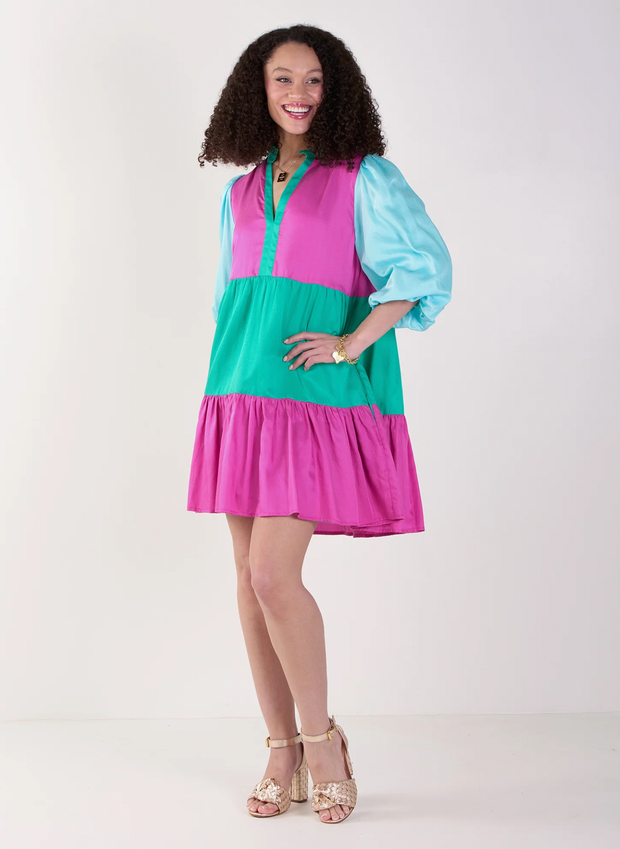 Frankie Dress | Bangle Colorblock