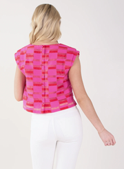 Hatti Tank | Sunset Stripe