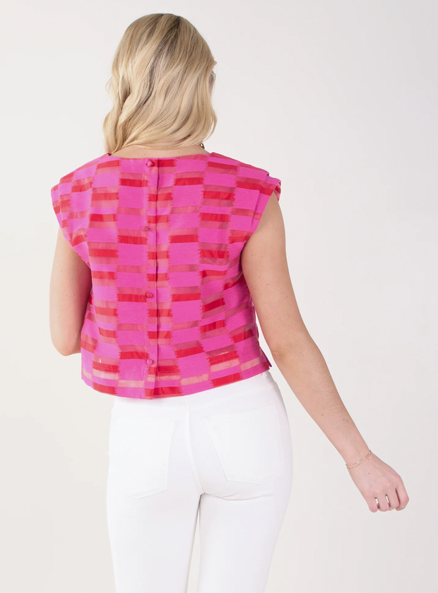 Hatti Tank | Sunset Stripe