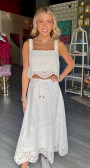 Sia Eyelet Top
