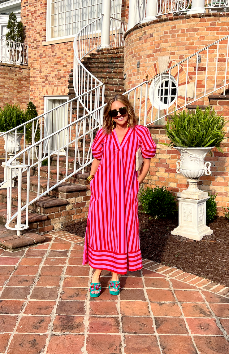 Summer Stripes Maxi Dress - RESTOCKING ALL SIZES NEXT WEEK