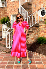 Summer Stripes Maxi Dress - RESTOCKING ALL SIZES NEXT WEEK