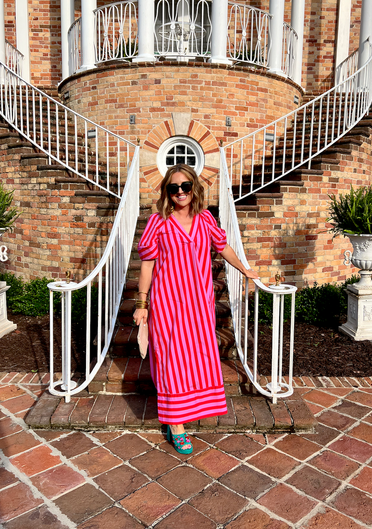 Summer Stripes Maxi Dress - RESTOCKING ALL SIZES NEXT WEEK