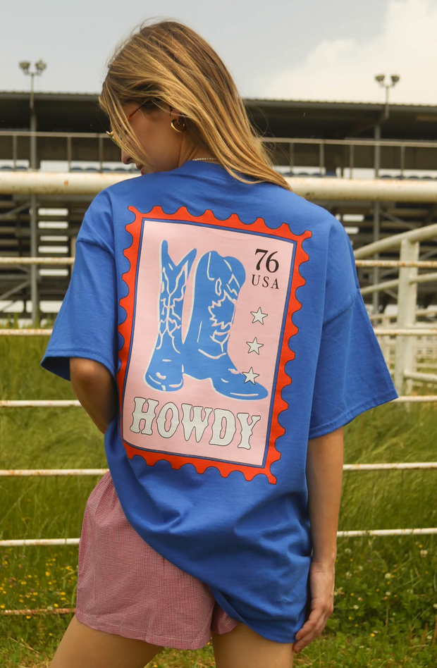 Howdy Stamp Tee