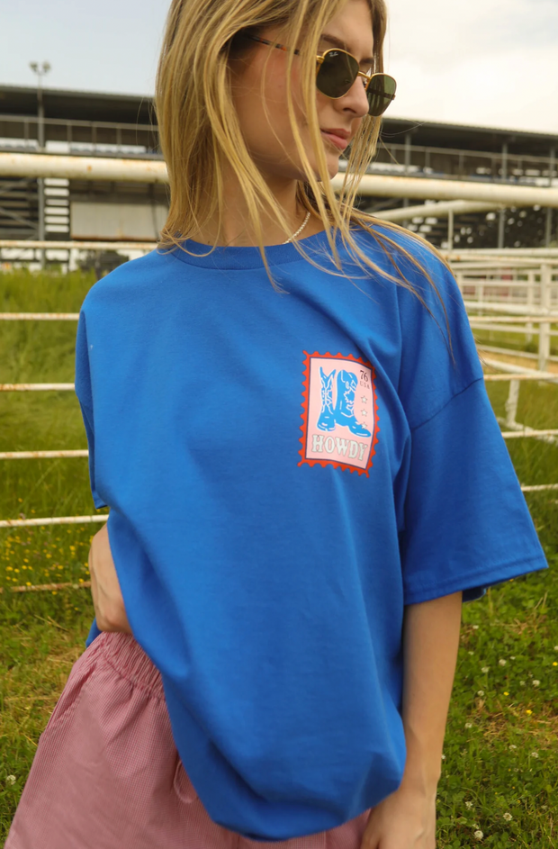 Howdy Stamp Tee
