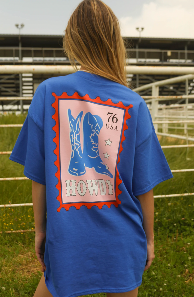 Howdy Stamp Tee
