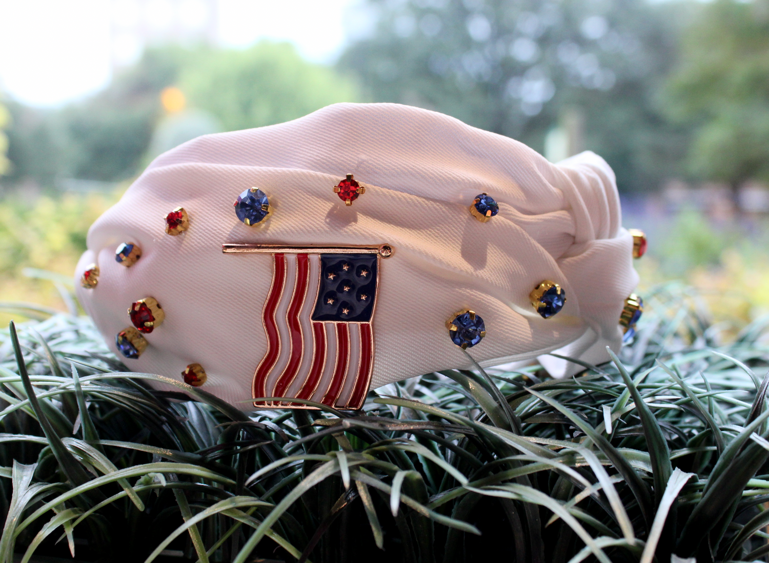 Sparkling Flag Headband