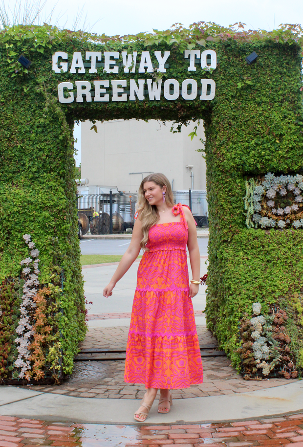 Honolulu Smocked Maxi