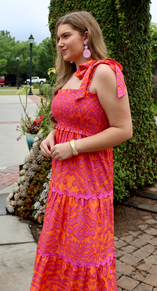 Honolulu Smocked Maxi