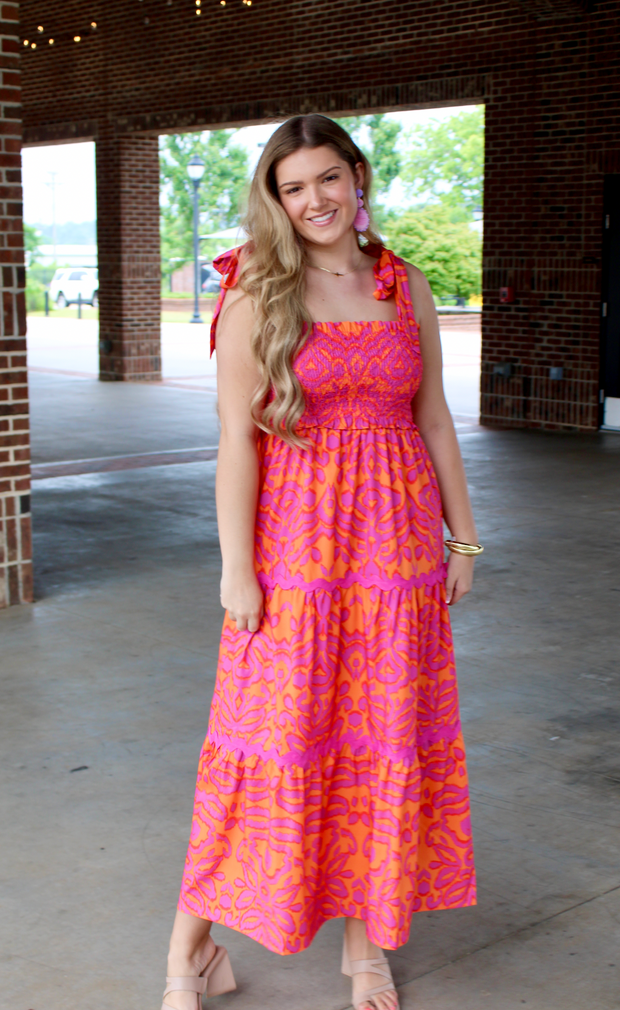 Honolulu Smocked Maxi