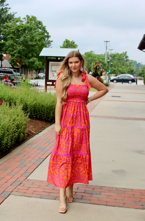 Honolulu Smocked Maxi