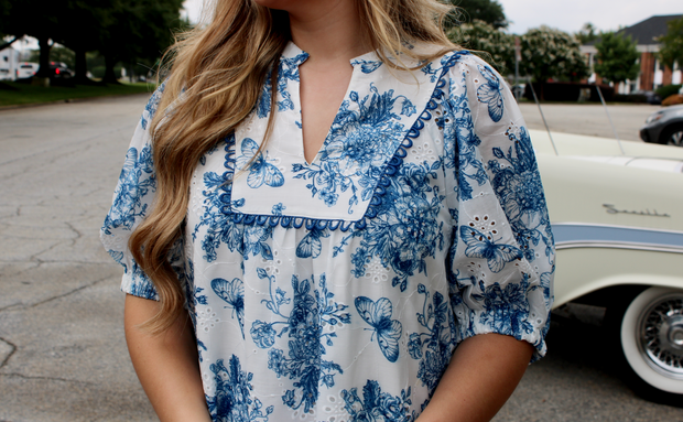 Bluebird Fields Dress