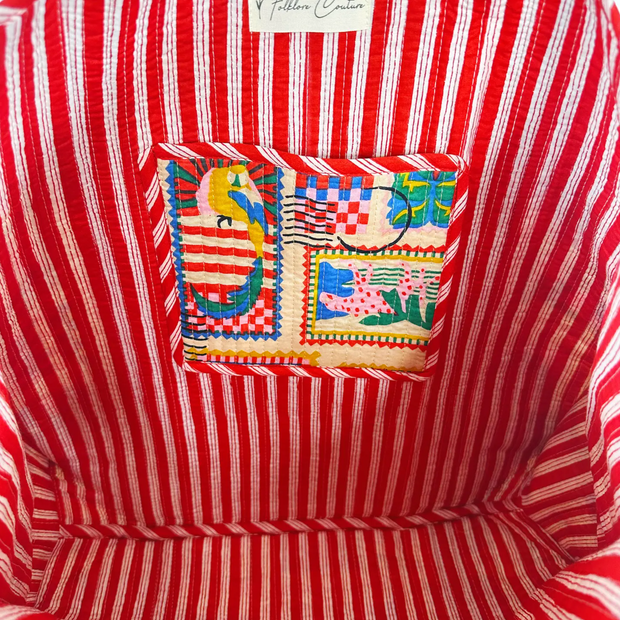 Quilted Tote | Vacation Stamp