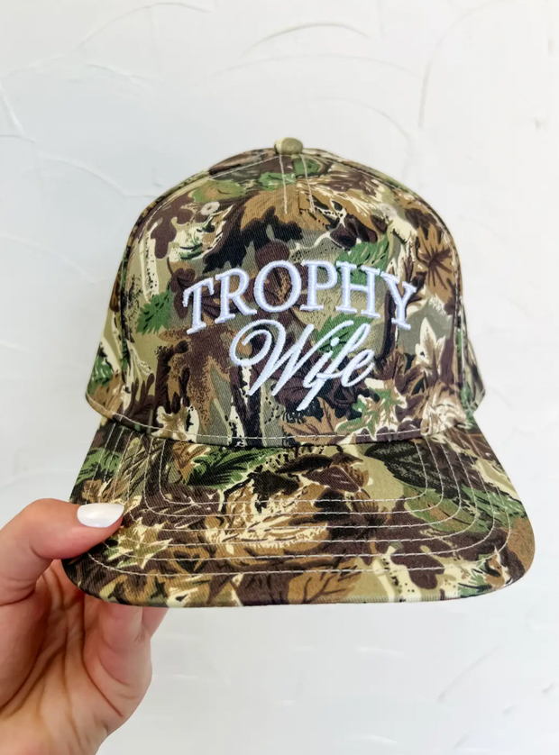 6/14 PREORDER :: Trophy Wife Camo Hat