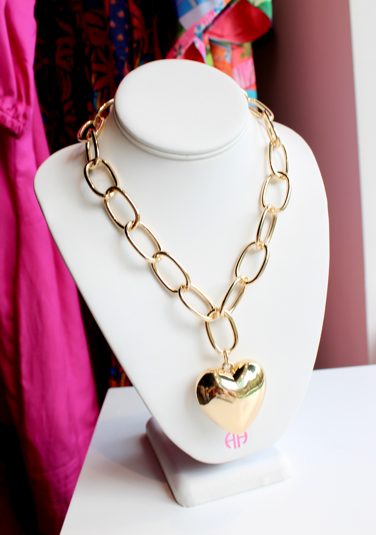 Puff Link Necklace