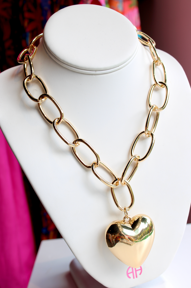 Puff Link Necklace