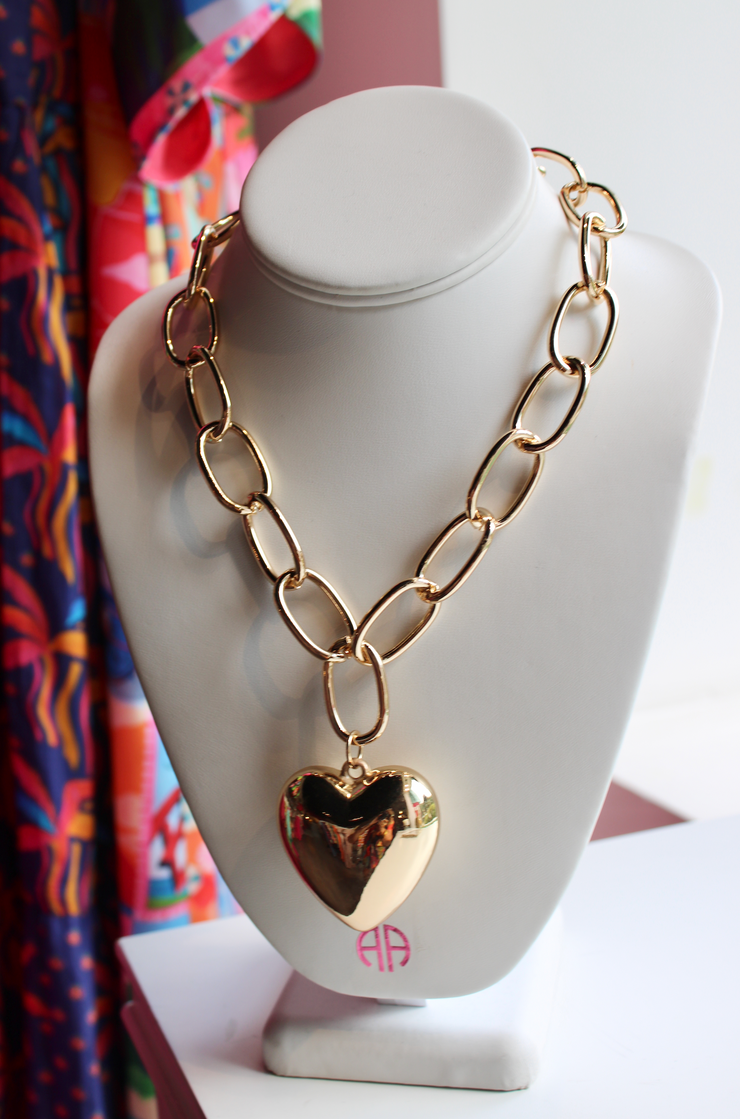 Puff Link Necklace