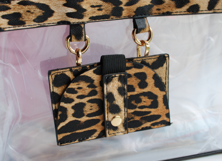 Lala Leopard Crossbody Purse