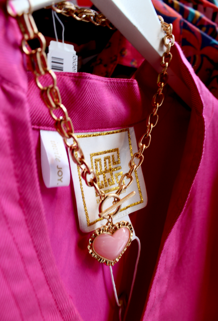 Golden Pink Necklace