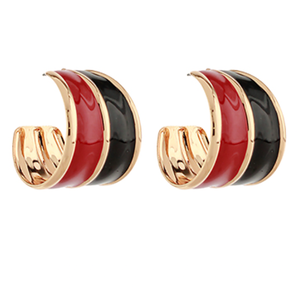 Two Tone Gameday Hoop | Garnet + Black
