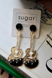 Graceland Guitar Earring